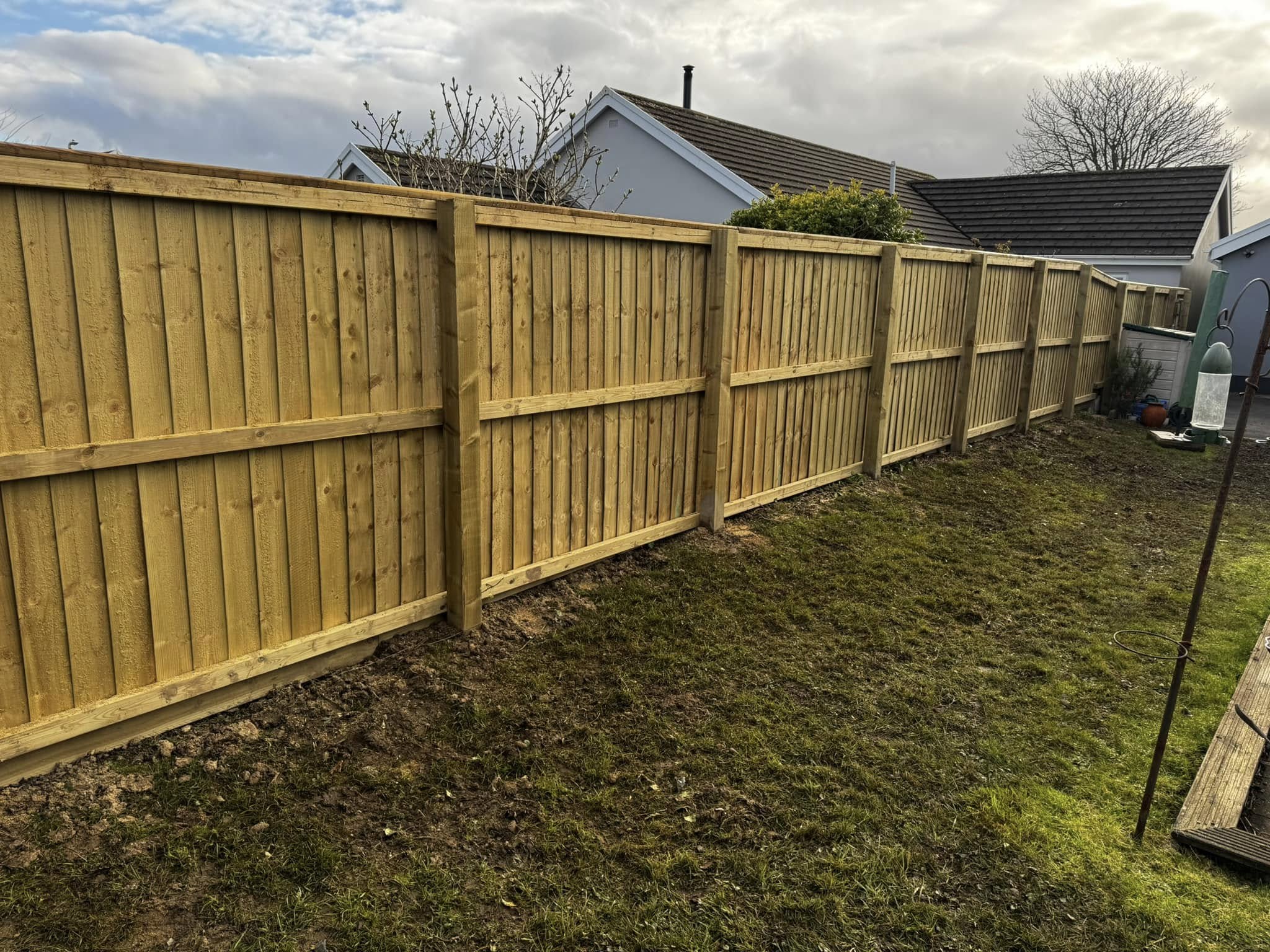 Timber Fencing - Horgan Timber Systems Pembrokeshire